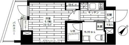 ステージグランデ新桜台 間取り
