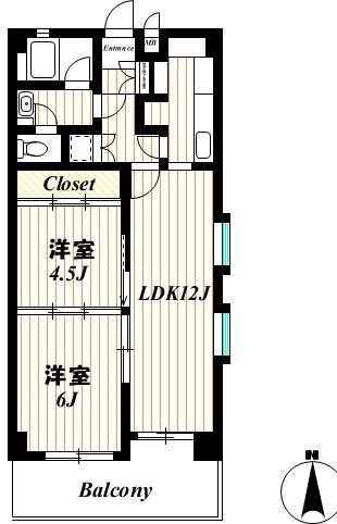 ドルチェ赤堤 間取り