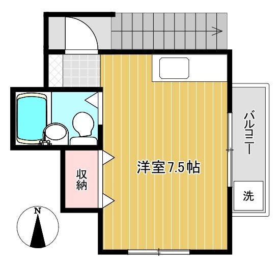 ハイツササキ 間取り