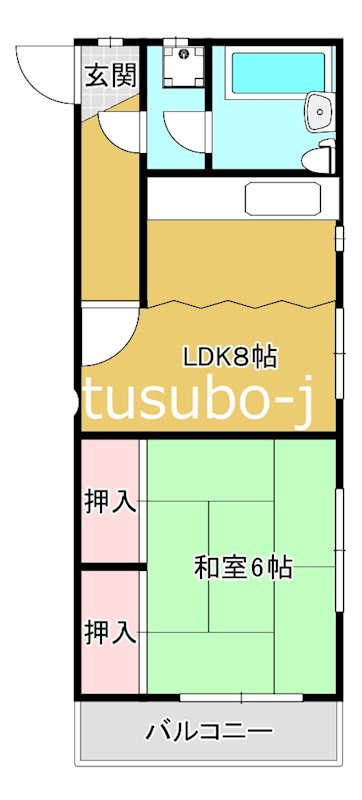 コーポ新井 間取り