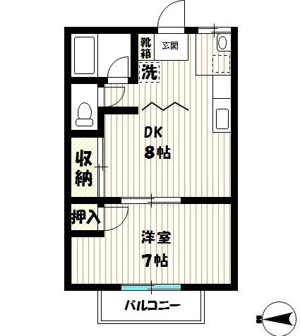ビレジ山下 間取り