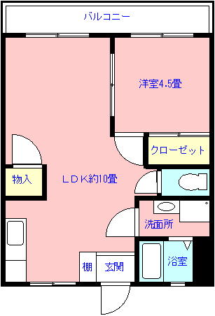Ｂｅｌｌｓ 間取り