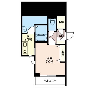 シャルム本郷Ⅱ番館 間取り
