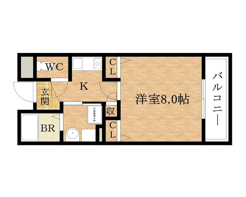 セゾンベール三田 間取り