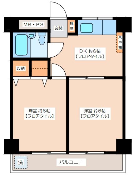 丸加ビル 402号室 間取り