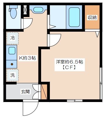 ファミリー経堂 102号室 間取り