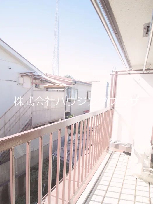 森橋アパート ベランダ