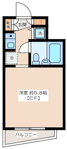 小柏ハイツ 間取り図
