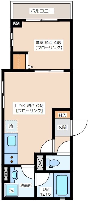 アンバサダレジデンス西新宿 101号室 間取り