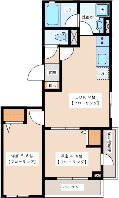 アンバサダレジデンス西新宿 201号室 間取り