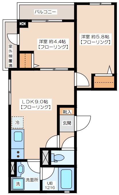 アンバサダレジデンス西新宿 301号室 間取り