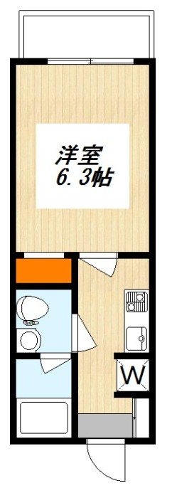 HOUSING STAGE 羽根木 202号室 間取り