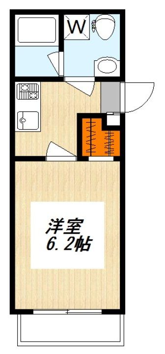 HOUSING STAGE 羽根木 301号室 間取り