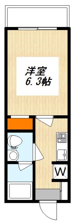 HOUSING STAGE 羽根木 303号室 間取り