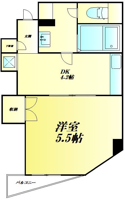 市川ビル 301号室 間取り