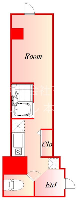 アイディ品川Ⅲ 303号室 間取り