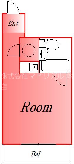 グレイス大森海岸  301号室 間取り