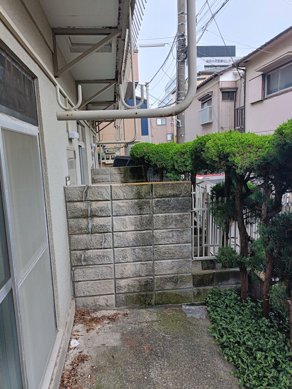 マンション富士 ベランダ
