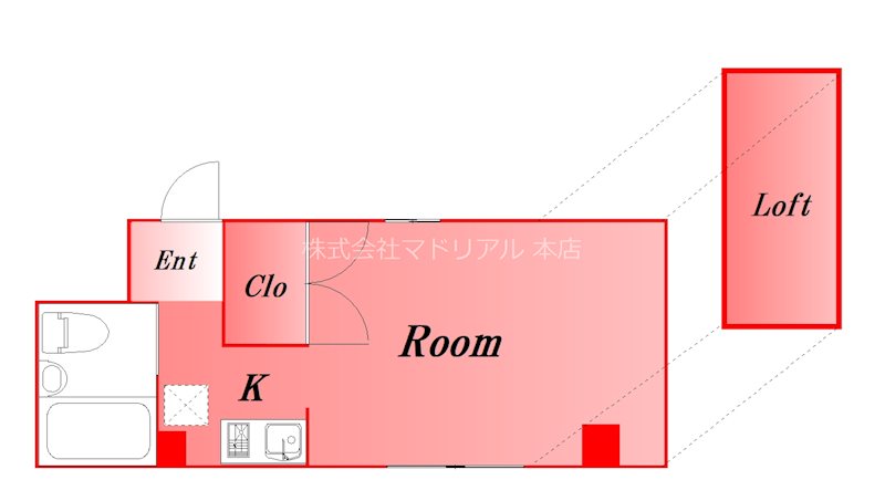 岡村ビル 間取り図