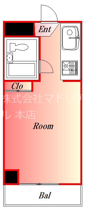 テラス・セザール 間取り図