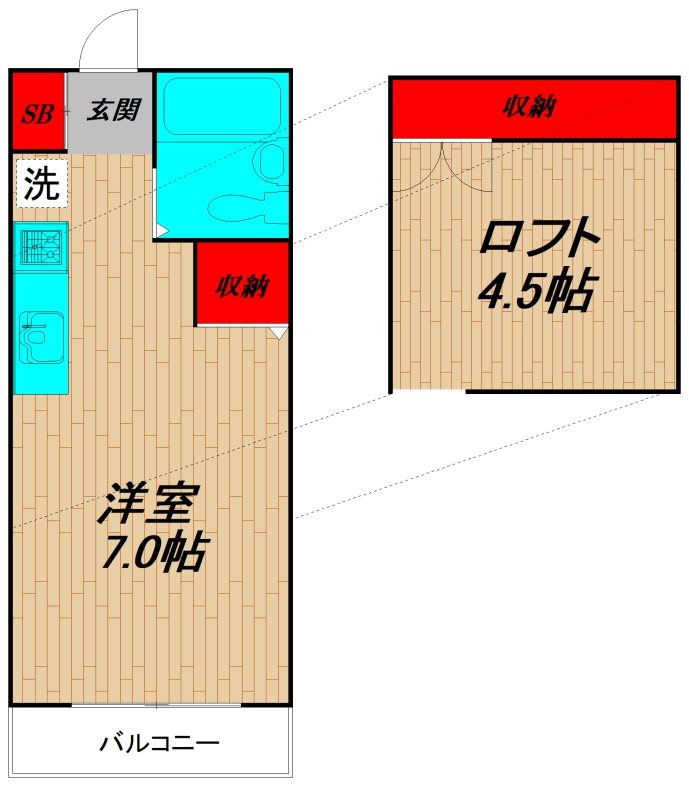 グレースハイム山王 間取り図