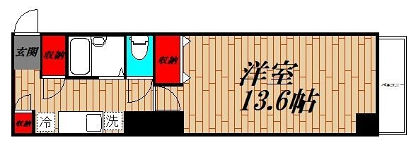 イカリヤビル 402号室 間取り