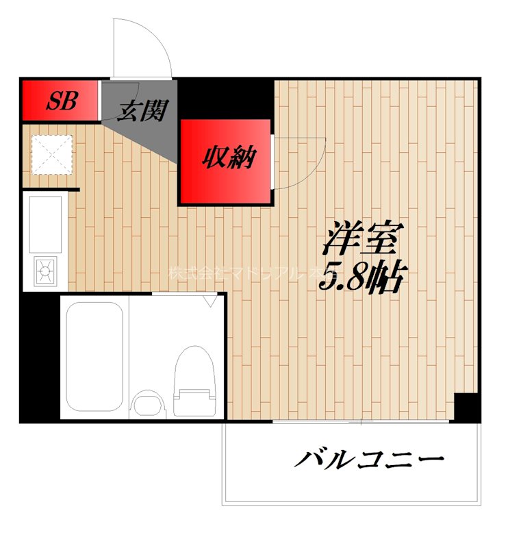 ヴェルドミール  間取り図