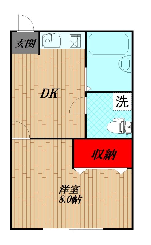 ニューウイング中目黒  間取り図