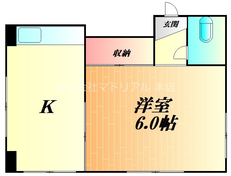 アサノ荘  間取り図