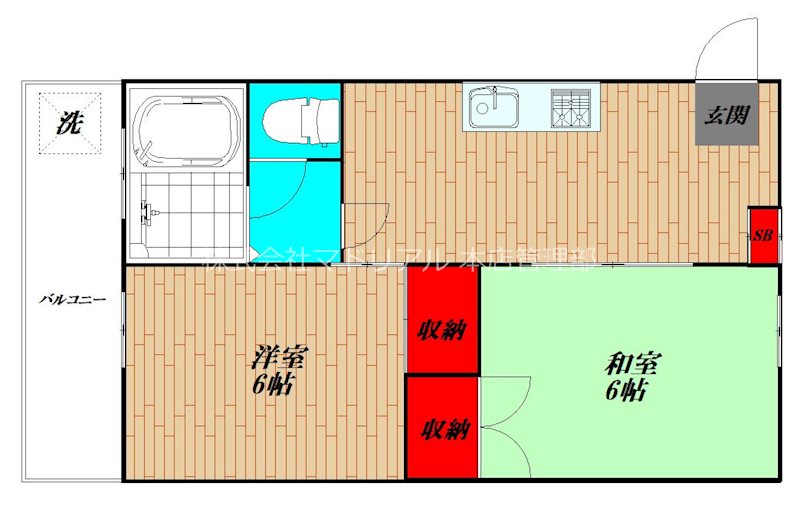 コーポイトウ 間取り図