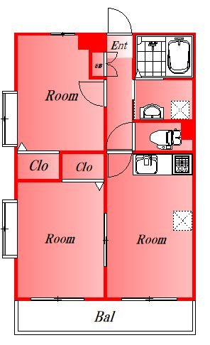 コピエ五反田 間取り図