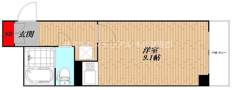 藤和シティコープ西蒲田Ⅰ 間取り図