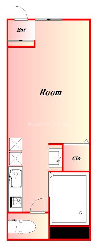 グリーンハイツ 間取り図