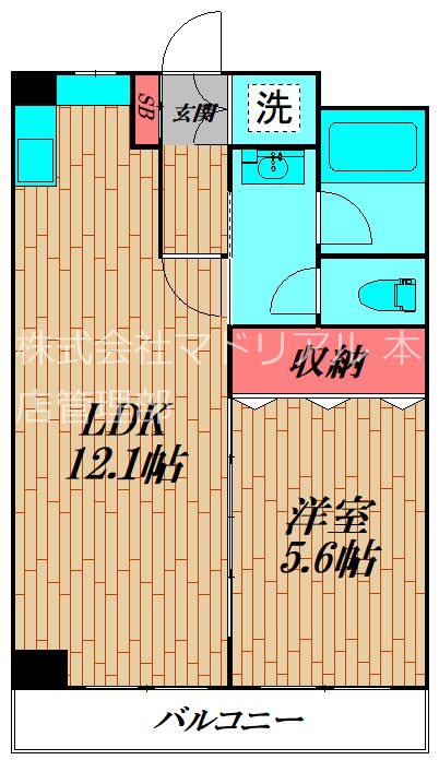 池上サンハイツ 間取り図