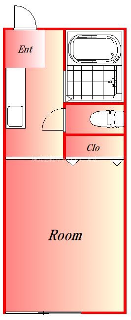 ツーセブンハイツ 101号室 間取り