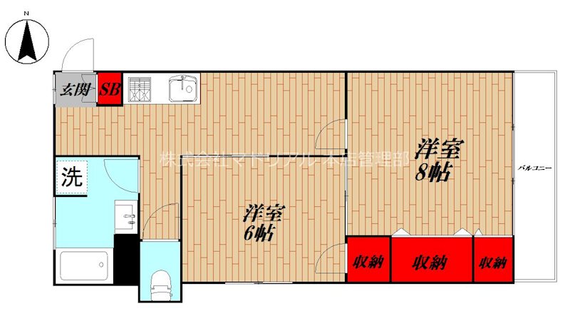 ひとみハイツ 間取り図