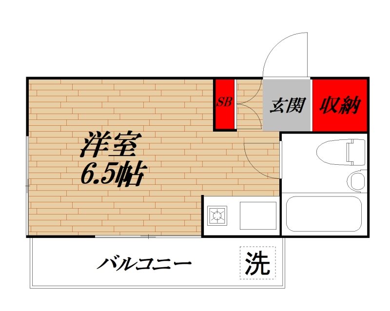 ストーン山王2 202号室 間取り