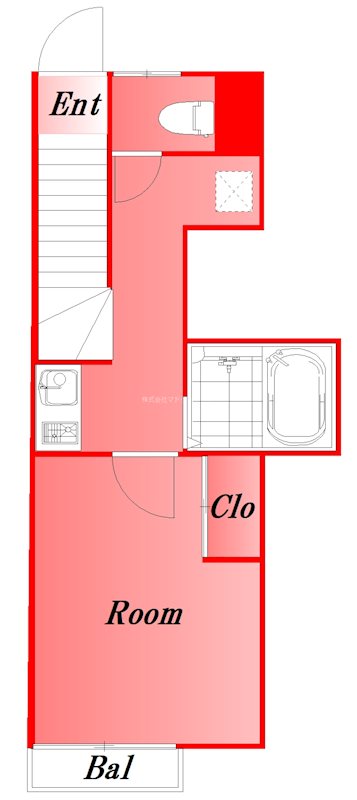 サンイースト大森Ⅱ 間取り図