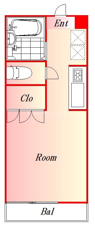 ベルメゾンS  間取り図