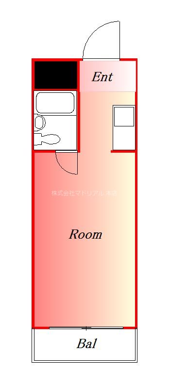 ベルサイユ大森  403号室 間取り