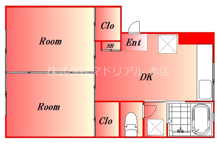 コウワマンション 間取り図