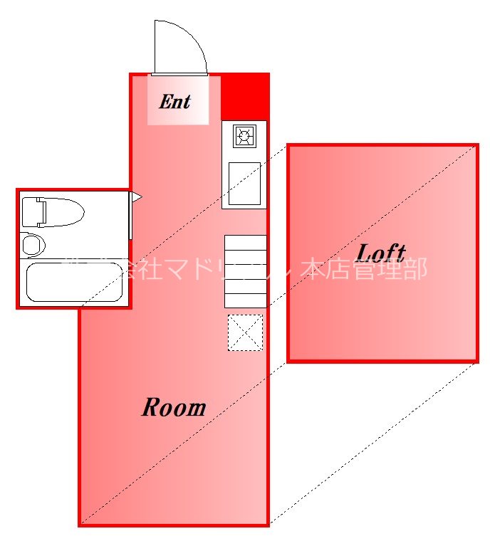 パソム大岡山 105号室 間取り