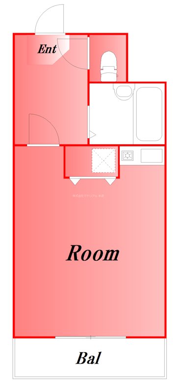 ミリオンコート  間取り図