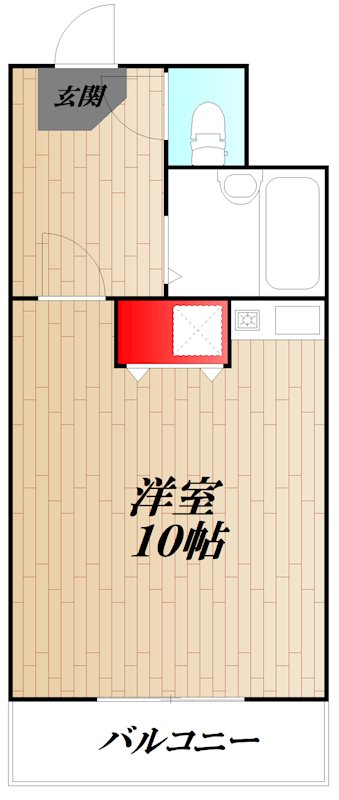 ミリオンコート  間取り図