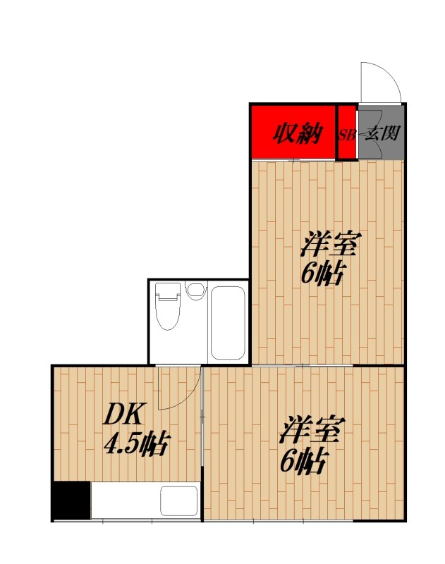 田中ビル 間取り図