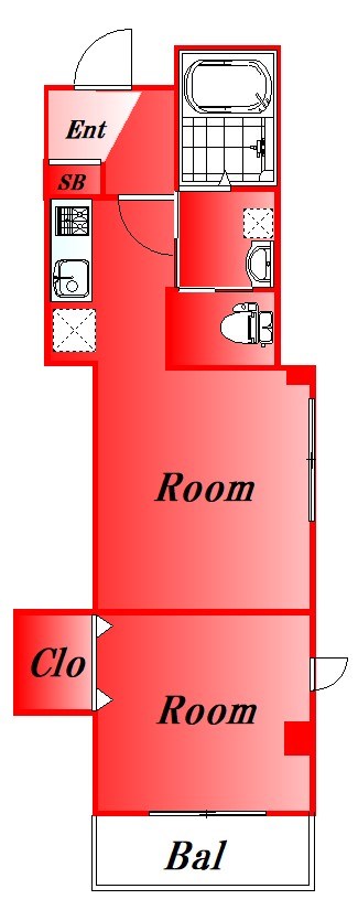 ビューノティーエヌ 間取り図