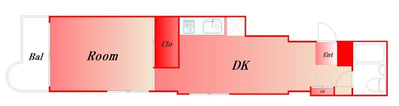 協立ビル  302号室 間取り