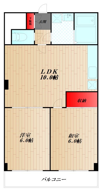 セピアコート大森東 間取り図