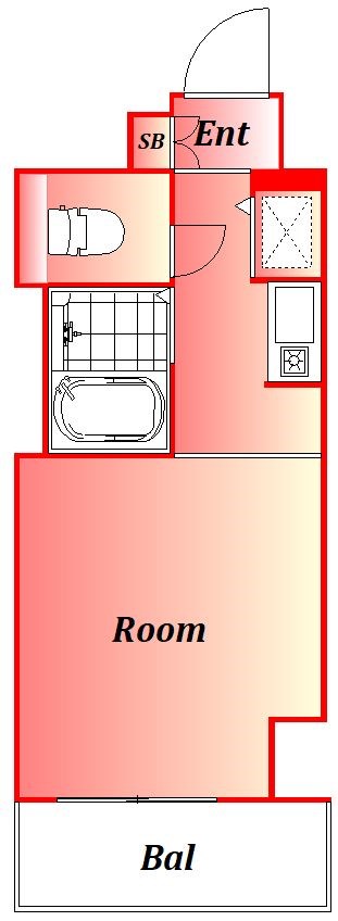 ルーブル西大井 間取り図