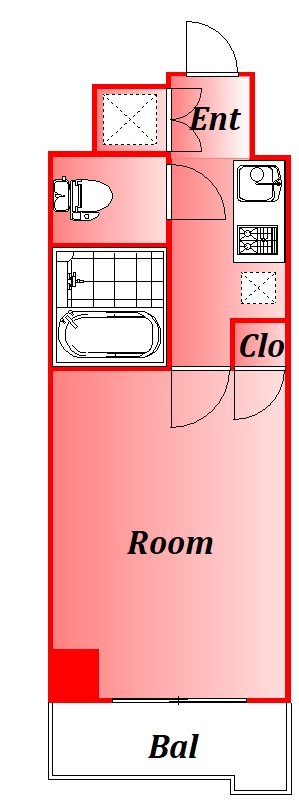 ルーブル蒲田南参番館 間取り図